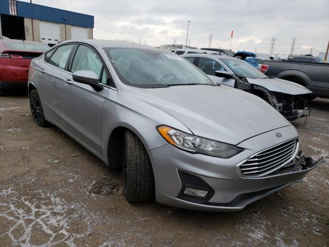 Salvage cars for sale from Copart Woodhaven, MI: 2020 Ford Fusion SE