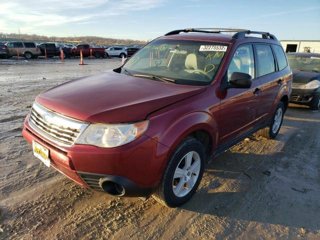 2010 SUBARU FORESTER X JF2SH6BC1AH772331