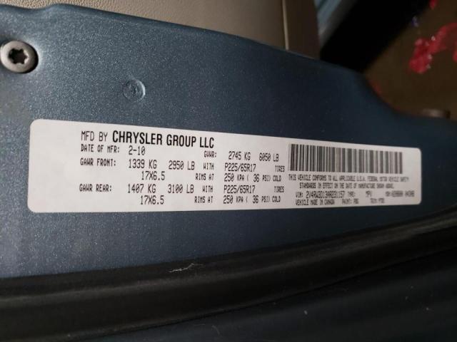 2010 VOLKSWAGEN ROUTAN SE 2V4RW3D13AR231157