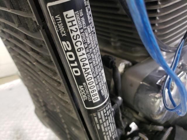 2010 HONDA VT1300 CX JH2SC6104AK000680