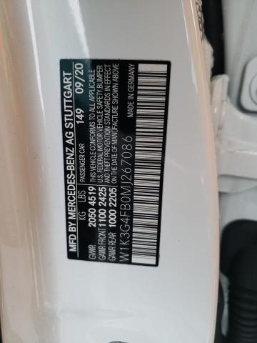 2021 MERCEDES-BENZ A 220 4MAT W1K3G4FB0MJ267086