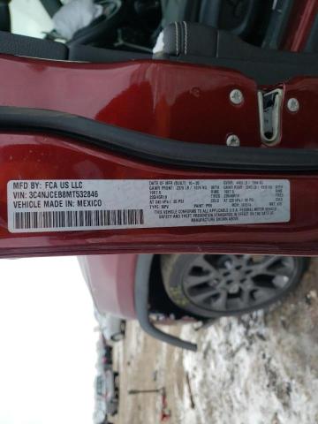 2021 JEEP COMPASS 80 3C4NJCEB8MT532846