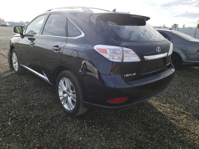 2010 LEXUS RX 450 JTJBC1BA7A2030532