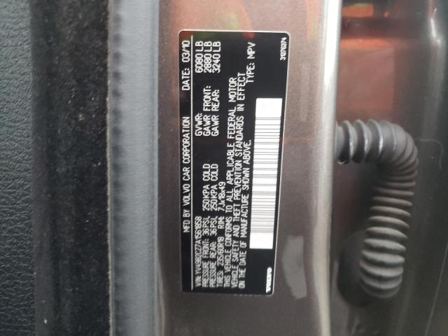 2010 VOLVO XC90 3.2 YV4982CZ7A1561858