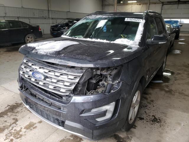 2017 FORD EXPLOR XLT 1FM5K8DH5HGA15025