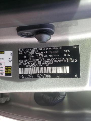 2021 LEXUS RX 450H 2T2HGMDA8MC067946