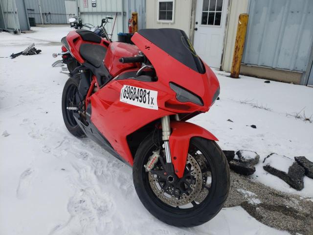 Salvage cars for sale from Copart Dyer, IN: 2011 Ducati 848