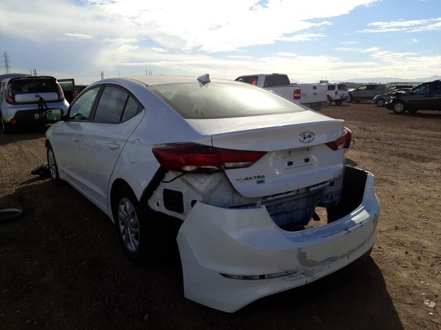 2017 HYUNDAI ELANTRA SE 5NPD74LF5HH165092