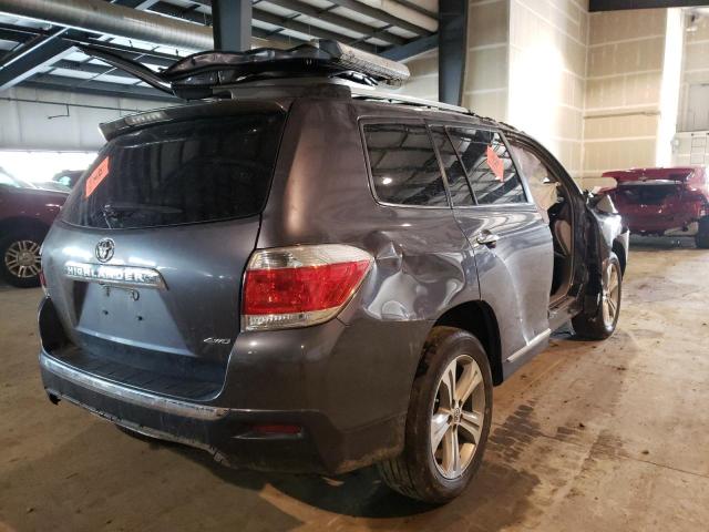 5TDDK3EH1DS260714 Toyota Highlander 2013. Фото: 3