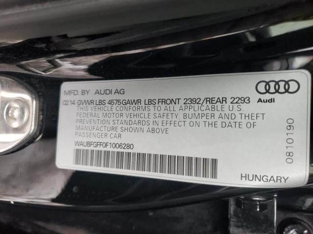 2015 AUDI A3 WAUBFGFF0F1006280