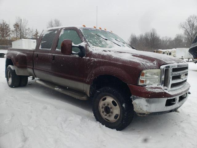 Salvage trucks for sale at Columbus, OH auction: 2005 Ford F350 Super