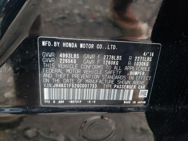 2016 ACURA RLX TECH JH4KC1F52GC001733
