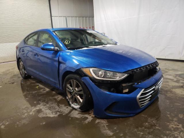 Salvage cars for sale from Copart Central Square, NY: 2017 Hyundai Elantra SE