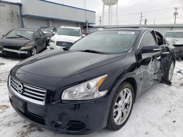 1N4AA5AP4EC486043 Nissan Maxima S 2014. Фото: 1