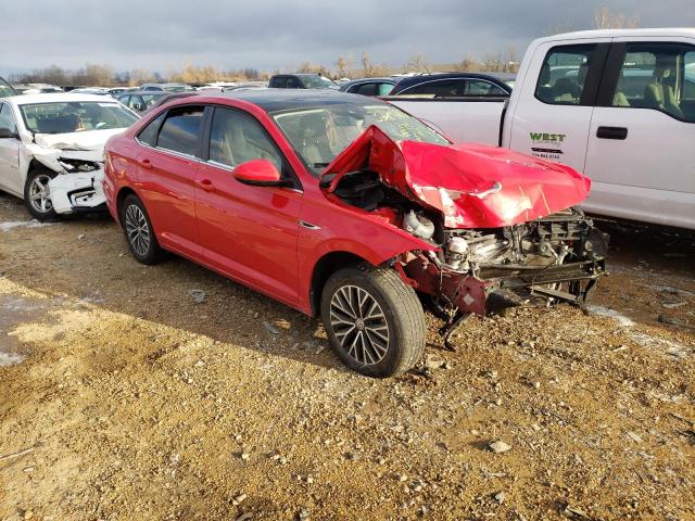 Salvage cars for sale at Bridgeton, MO auction: 2019 Volkswagen Jetta SEL