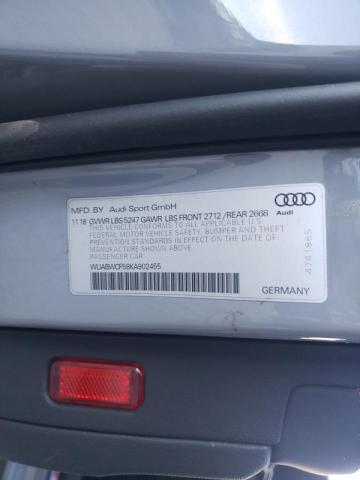 2019 AUDI RS5 WUABWCF58KA902455