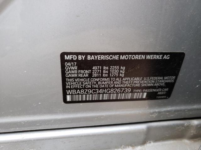 2017 BMW 330 XIGT WBA8Z9C34HG826739