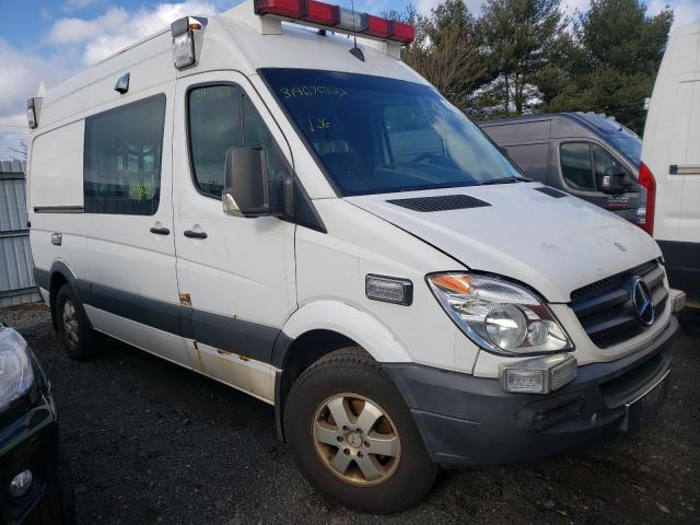 Salvage cars for sale from Copart New Britain, CT: 2012 Mercedes-Benz Sprinter 2