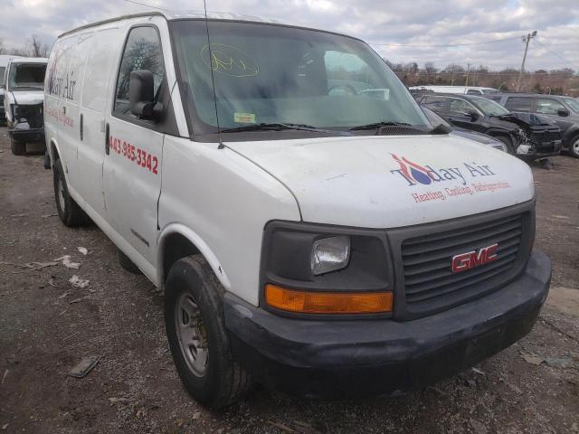 Salvage cars for sale from Copart Baltimore, MD: 2003 GMC Savana G25