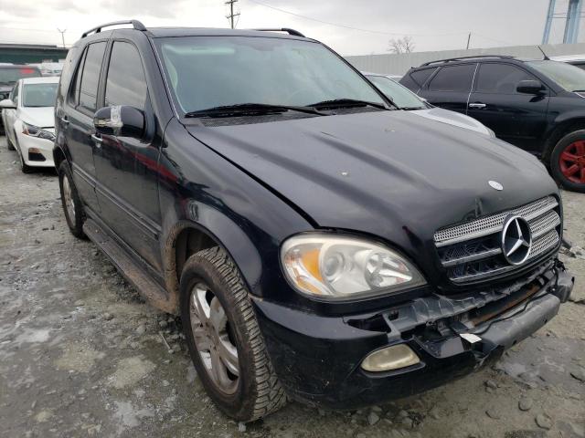Mercedes-Benz M-Class salvage cars for sale: 2005 Mercedes-Benz M-Class