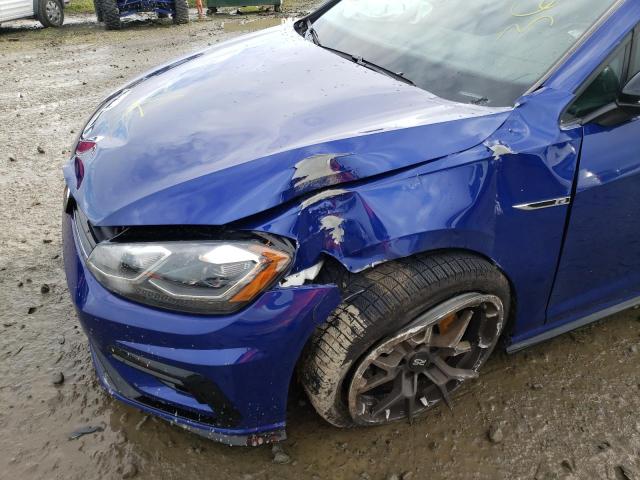 2019 VOLKSWAGEN GOLF R WVWVA7AU7KW150877