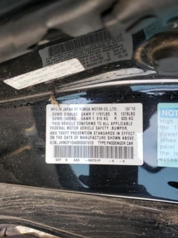 2011 HONDA CR-Z JHMZF1D40BS007013