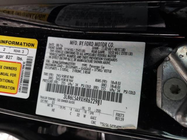 2017 LINCOLN MKZ PREMIE 3LN6L5A9XHR622981