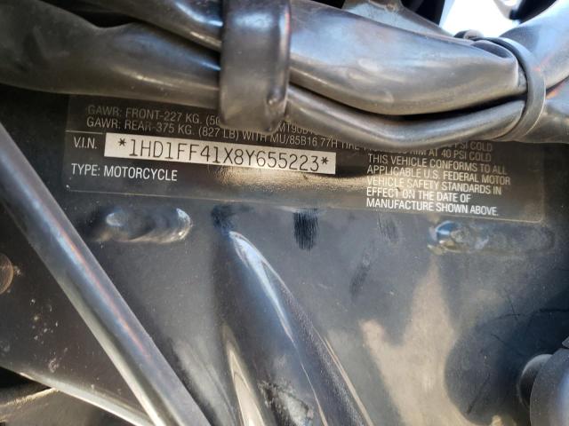 2008 HARLEY-DAVIDSON FLHT CLASS 1HD1FF41X8Y655223