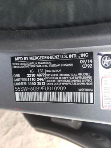2015 MERCEDES-BENZ C 400 4MAT 55SWF6GB9FU010909