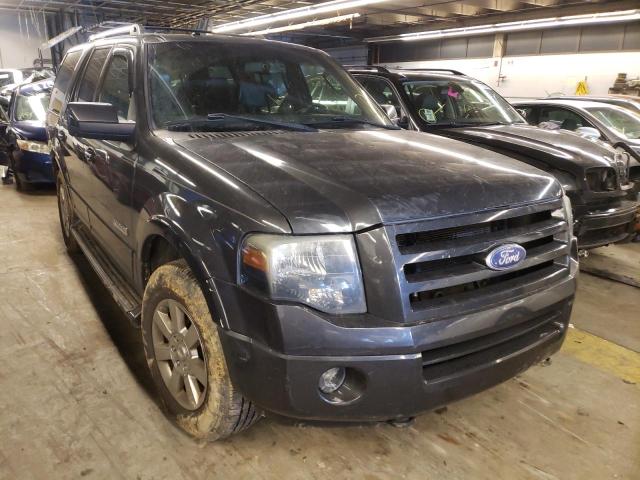 Salvage cars for sale at Wheeling, IL auction: 2007 Ford Expedition