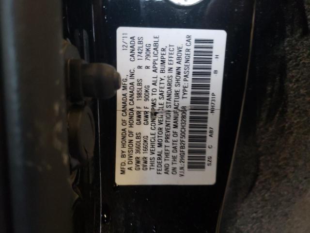 2012 HONDA CIVIC LX 2HGFB2F50CH328068