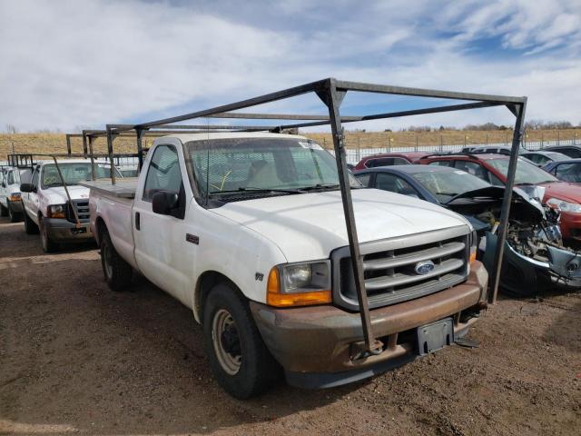 Salvage cars for sale from Copart Colorado Springs, CO: 2001 Ford F250 Super