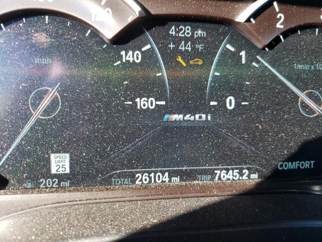 2019 BMW X4 M40I 5UXUJ5C58K9A33007