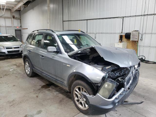 Salvage cars for sale from Copart Dyer, IN: 2004 BMW X3