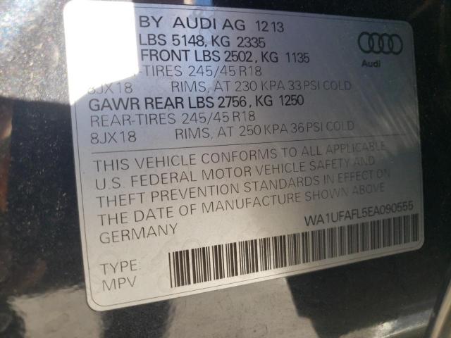 2014 AUDI A4 ALLROAD WA1UFAFL5EA090555
