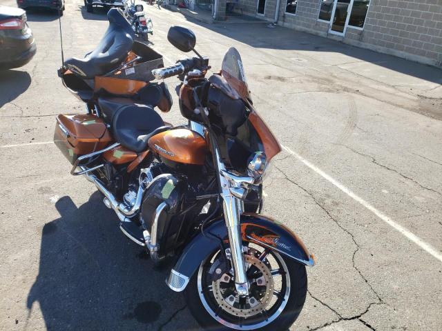 Salvage cars for sale from Copart New Britain, CT: 2015 Harley-Davidson Flhtkl ULT