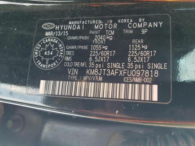 2015 HYUNDAI TUCSON KM8JT3AFXFU097818