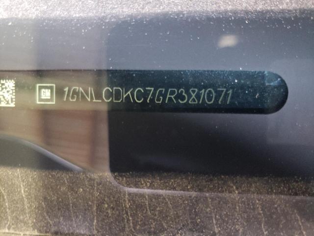 2016 CHEVROLET TAHOE POLI 1GNLCDKC7GR381071
