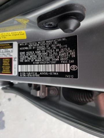 2015 TOYOTA CAMARY 4T4BF1FK2FR473987