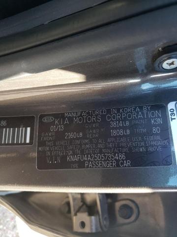 KNAFU4A25D5735486 Kia Forte Ex 2013. Фото: 9