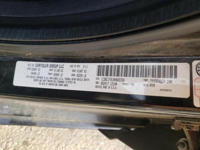2011 CHRYSLER 200 TOURIN 1C3BC1FB1BN602334