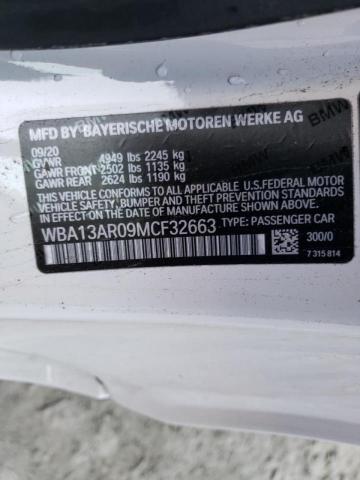 2021 BMW M440XI WBA13AR09MCF32663