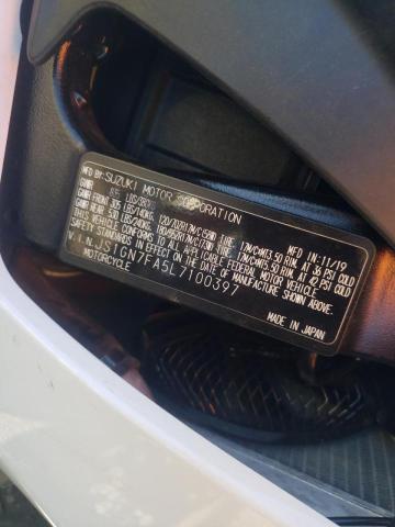 2020 SUZUKI GSX-R600 JS1GN7FA5L7100397