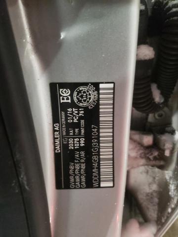 2016 MERCEDES-BENZ B 250 4MAT WDDMH4GB1GJ391047