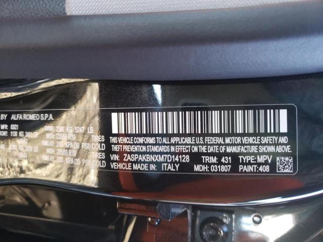 2021 ALFA ROMEO STELVIO TI ZASPAKBNXM7D14128