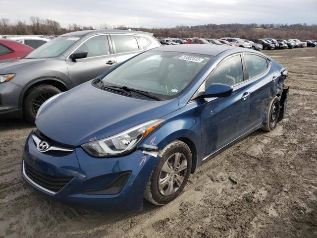 KMHDH4AE3GU502544 Hyundai Elantra Se 2016. Фото: 1
