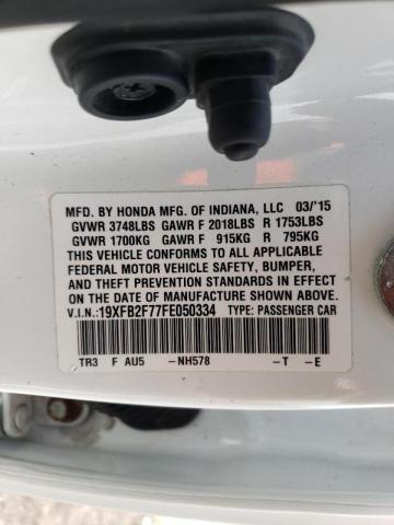 2015 HONDA 100 19XFB2F77FE050334