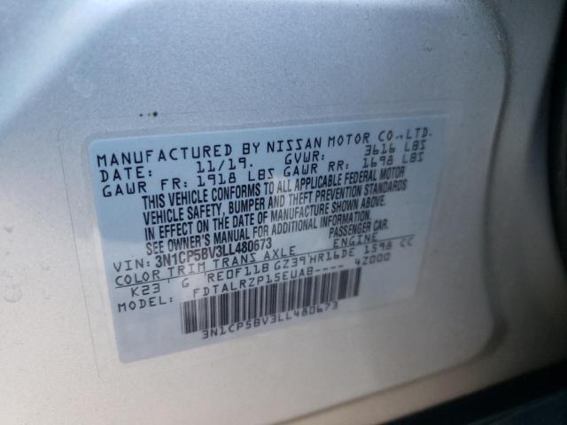 2020 NISSAN KICKS 3N1CP5BV3LL480673