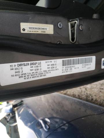 2011 DODGE CALIBER MA 1B3CB3HA3BD246916