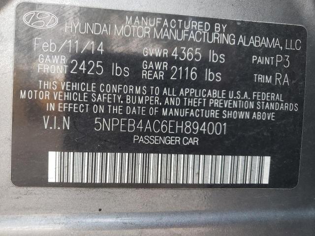 2021 HYUNDAI SONATA GLS 5NPEB4AC6EH894001